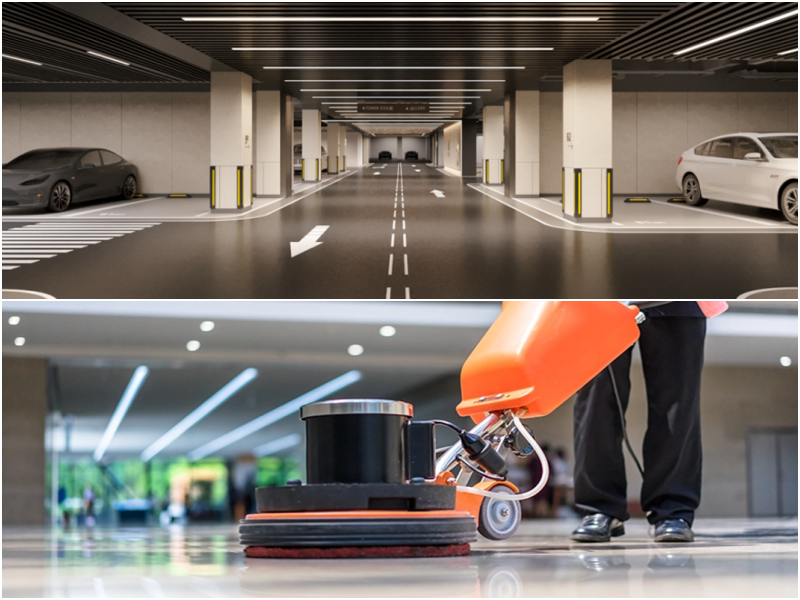 미화 및 주차관리 이미지